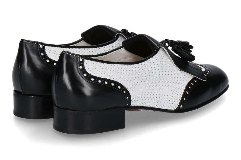 Maretto Loafer BIANCO NERO (41) Maretto Loafer BIANCO NERO (41)