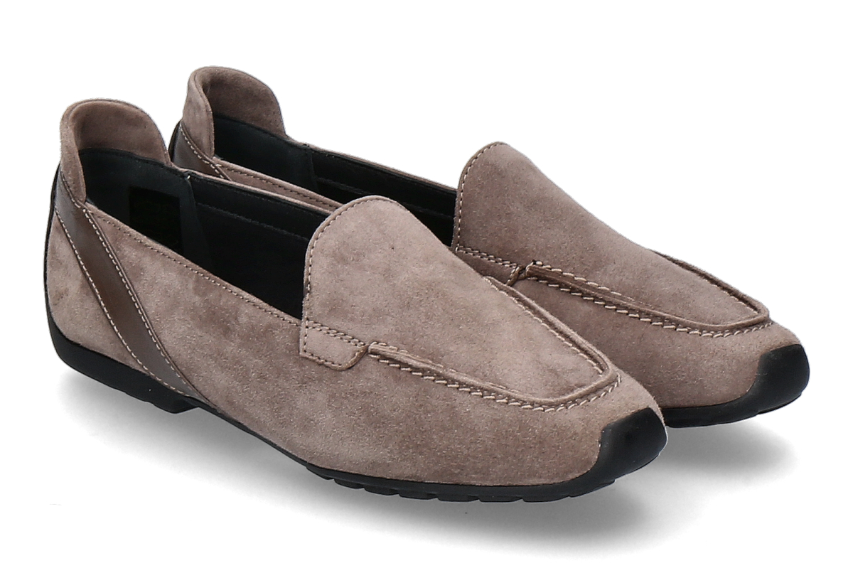 Mania Loafer gefüttert CAMOSCIO SOFTANIL- taupe