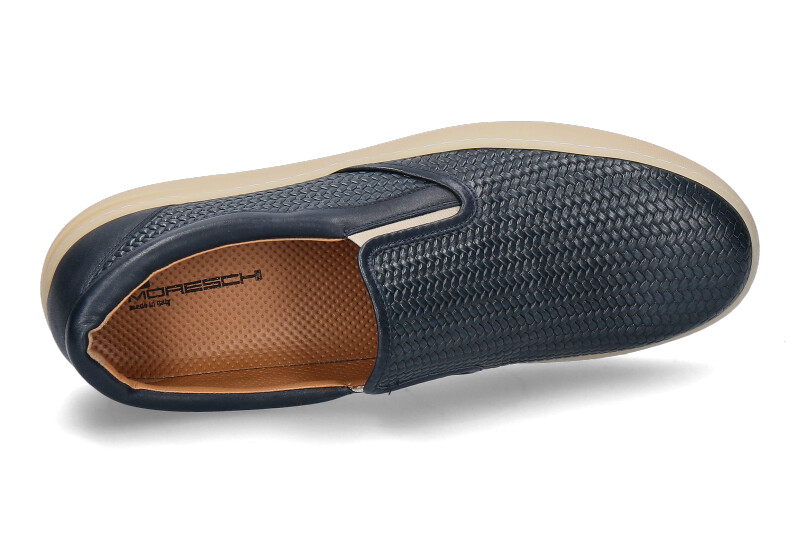 Moreschi Slipper PERLE BLU SCURO (43)