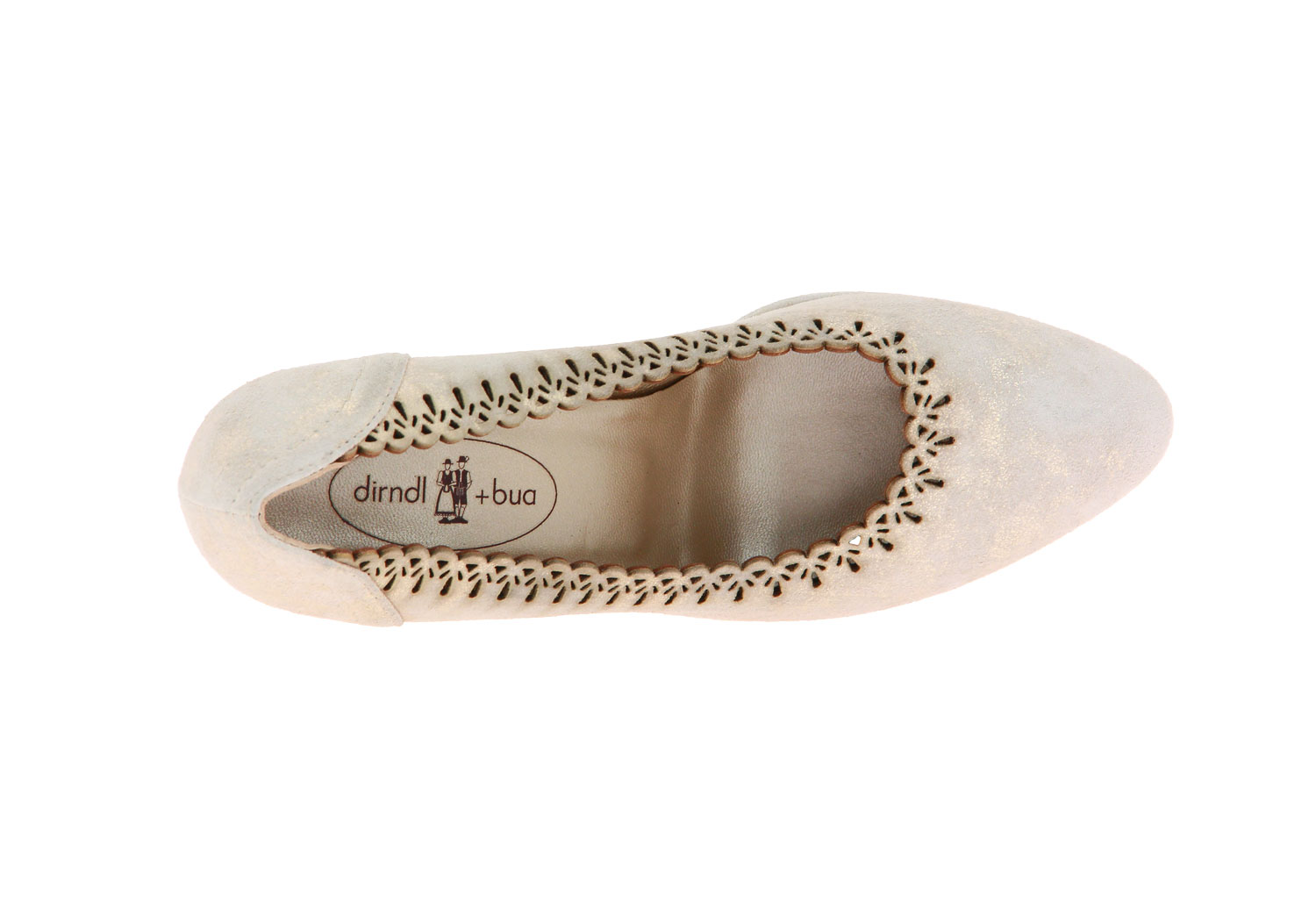 Dirndl + Bua Pumps ERZBERG PLATIN (40½) Dirndl + Bua Pumps ERZBERG PLATIN (40½)