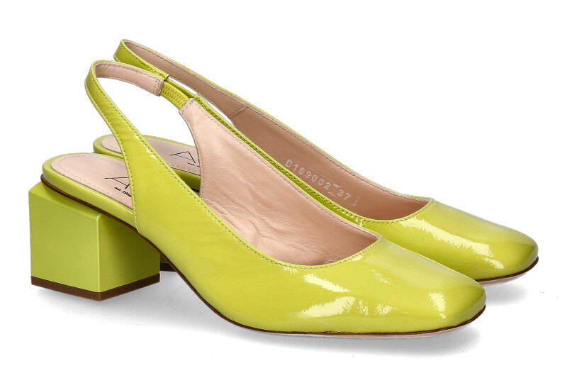 Attilio Giusti Leombruni Slingpumps ANGIE lime