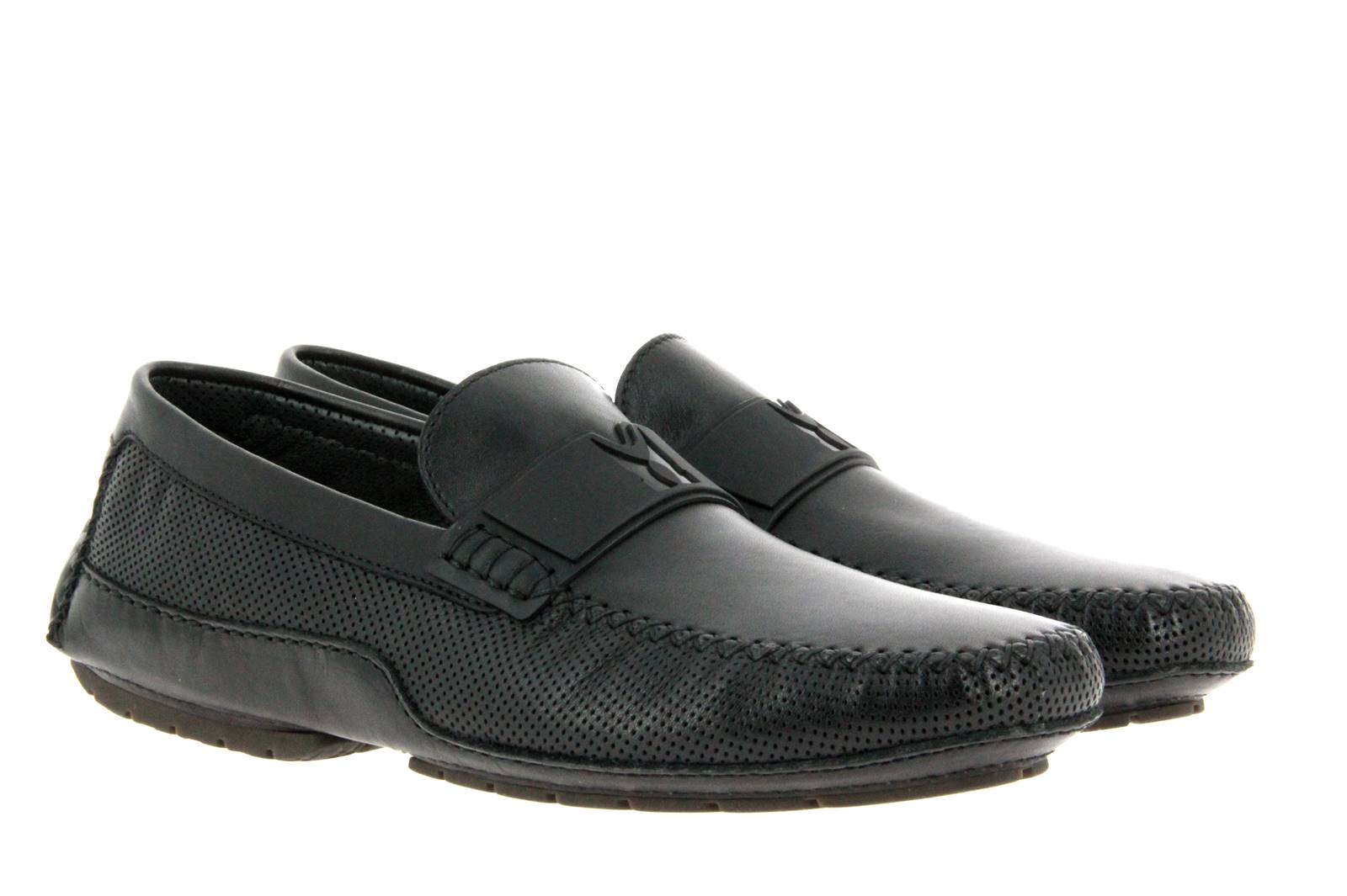 Moreschi Mokassin SAR. FOR1 NERO (43½)