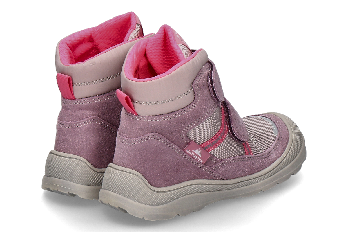 Naturino Mädchen- Klettstiefel GRAYSY SUEDE- altrosa_364500000_2