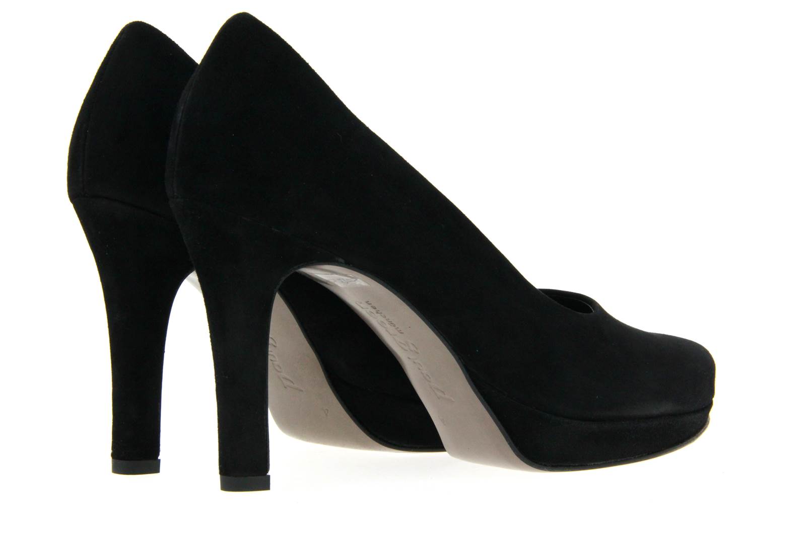 Paul Green Pumps VELOUR BLACK (41)