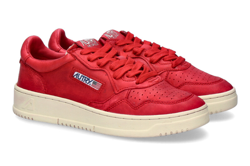 Autry Sneaker LOW WOMAN GOAT RED