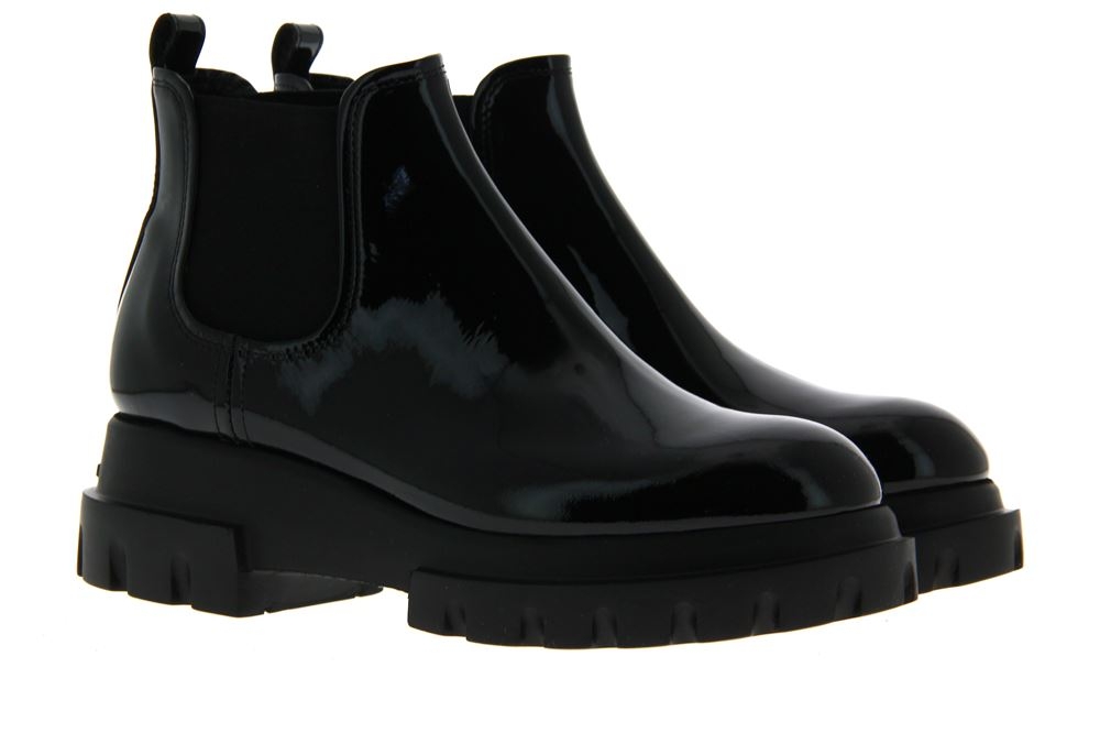 Attilio Giusti Leombruni Chelsea Boot LACKLEDER SCHWARZ (41)