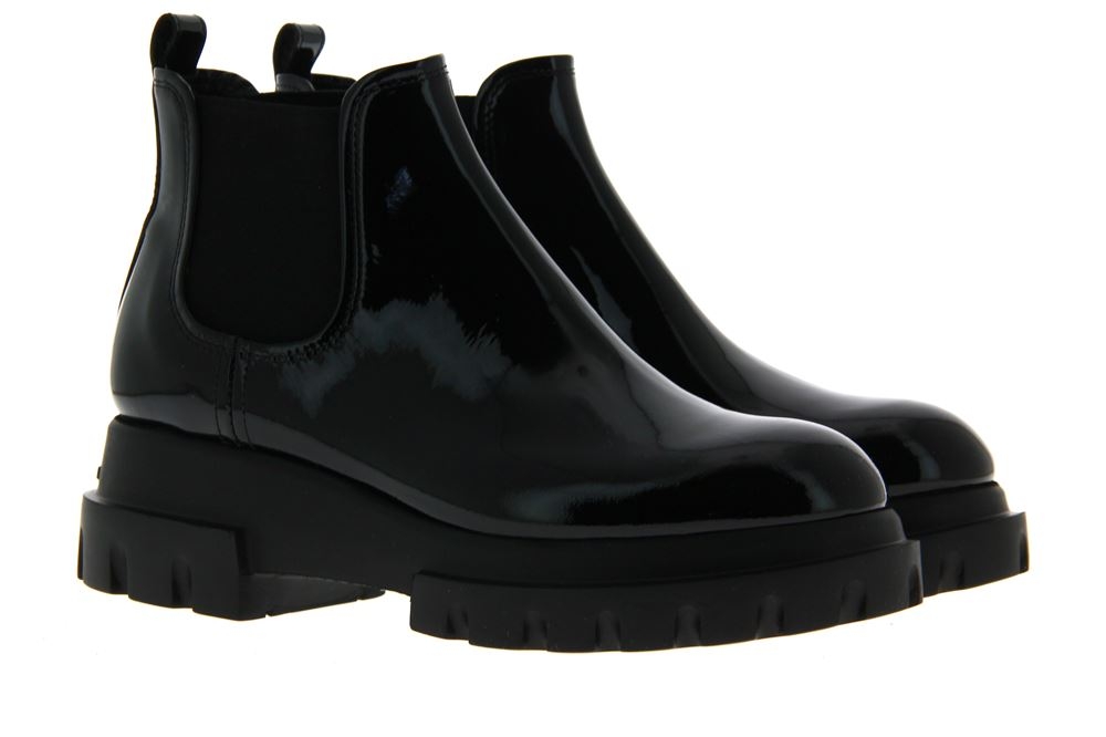 Attilio Giusti Leombruni Chelsea Boot LACKLEDER SCHWARZ (38)