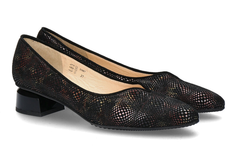 Brunate Pumps BIBA VASA BRONZO CAMOSCIO NERO (39½)