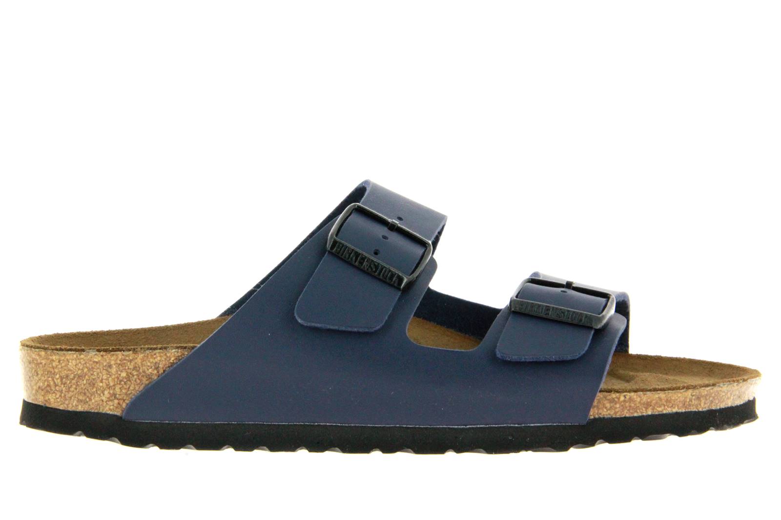 Birkenstock Pantolette ARIZONA SCHMAL BIRKO-FLOR BLAU (41)