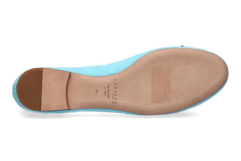 Unützer Ballerina CAMOSCIO CALZATURE DONNA TURCHESE (40½)