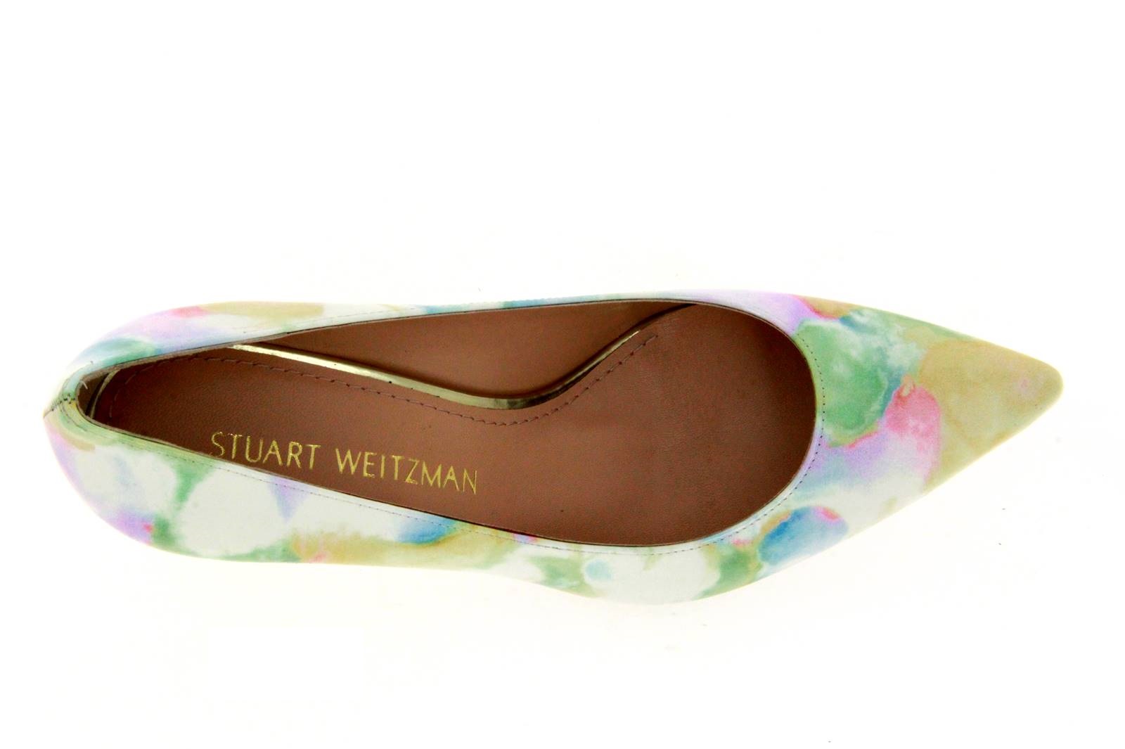 Stuart Weitzman Pumps PINOT PASTEL SUNFLOWER PATENT (40)