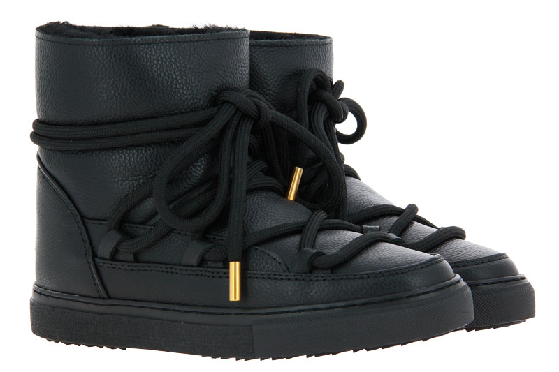 INUIKII Boots gefüttert FULL LEATHER BLACK (40)