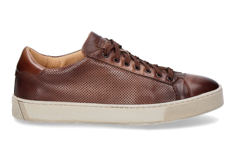 Santoni Sneaker LEATHER ANTIK BROWN (41½)