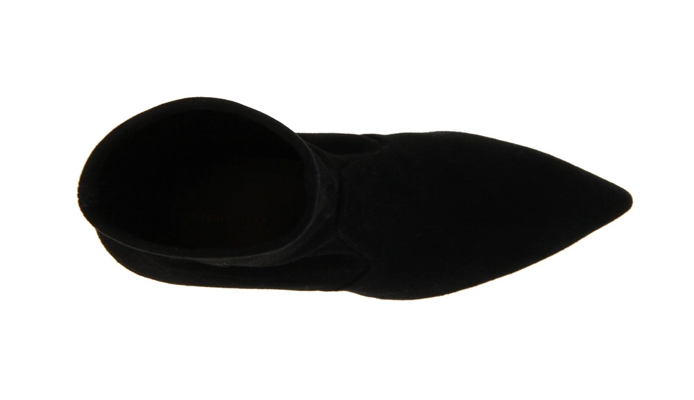 Stuart Weitzman Stiefelette RAPTURE 75 BLACK SUEDE (38½)