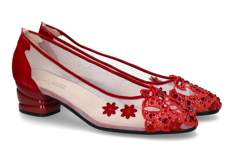 Fernando Pensato Pumps LARA RETE ROSSO  (39½)