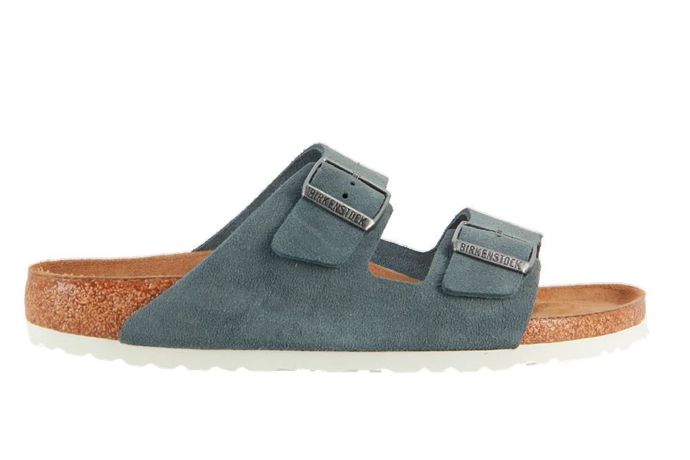 Birkenstock Pantolette ARIZONA STONE BLUE (40)