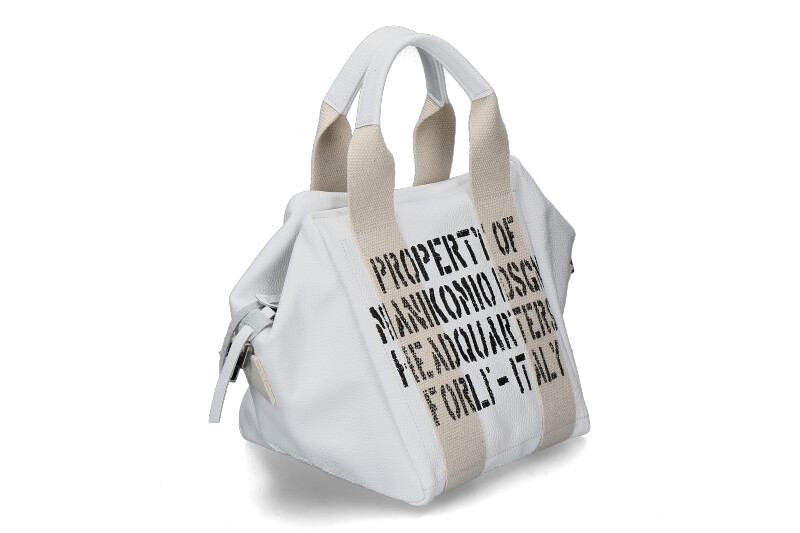 Manikomio Design Tasche ICON 24 LEATHER- weiss