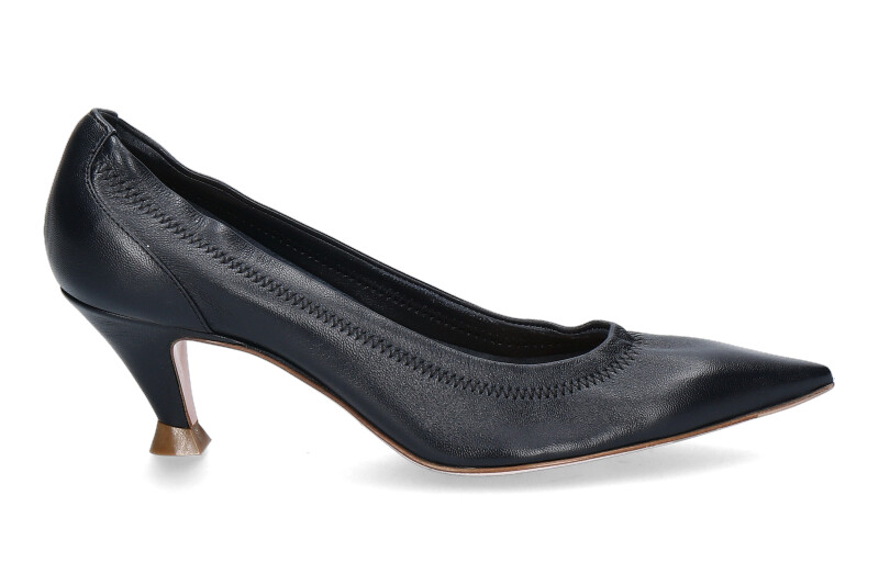 Roberto Festa Pumps ALBINO NAPPA CHIFFON BLEU NAVY (39)