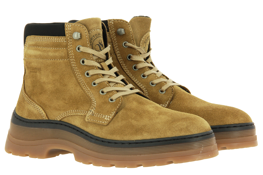 Scotch & Soda Boots gefüttert MAFFEI SAND BLACK 