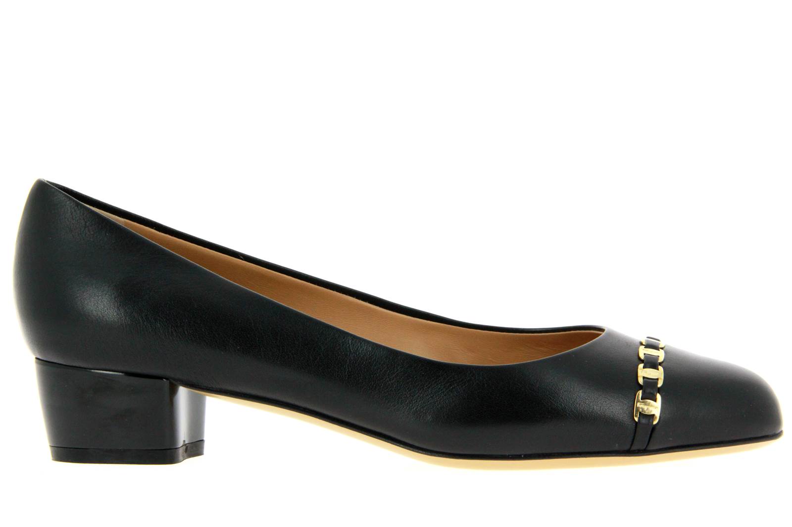 Salvatore Ferragamo Pumps PIM CALF NERO (37 )