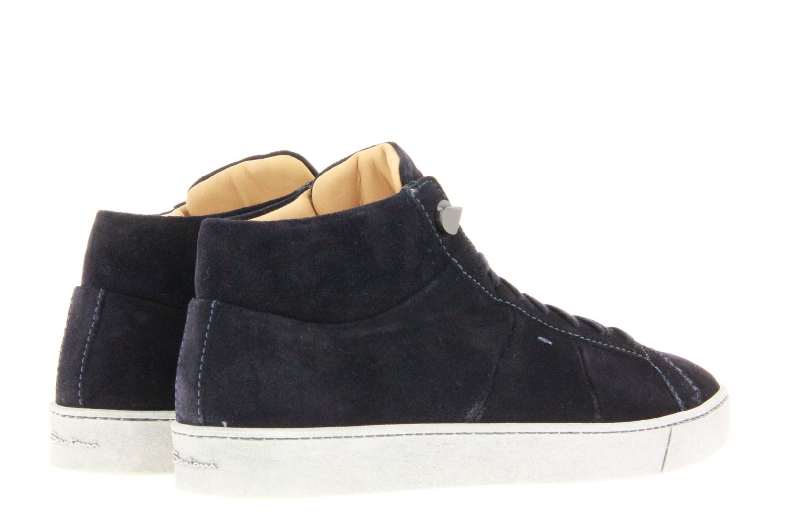 Santoni Sneaker VELOUR BLUE (41)