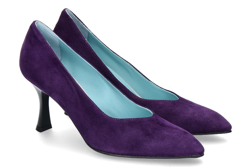 Thierry Rabotin Pumps MANON CAMOSCIO PURPLE VIOLET 