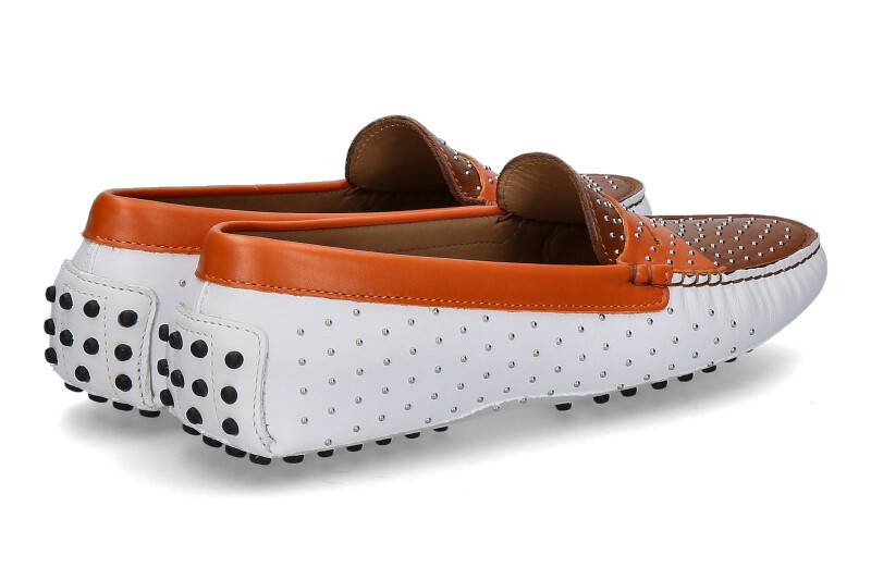 Patrizio Dolci Mokassin ELITE BIANCO CUOIO ARINO (36½)