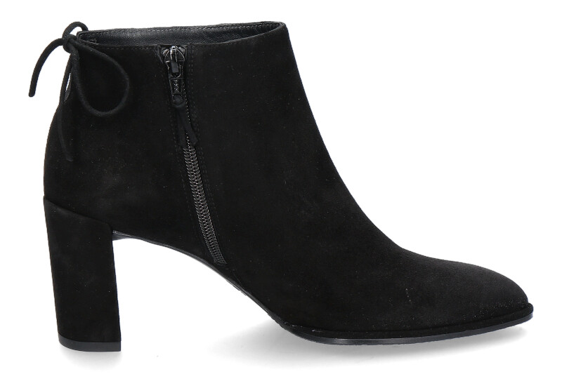 Stuart Weitzman Stiefelette LOFTY BLACK SUEDE (39½)