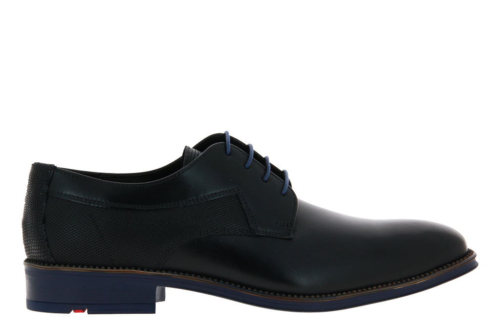 Lloyd Schnürer GENF SMART CALF SCHWARZ BLUE (43)