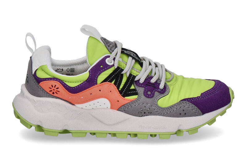 Flower Mountain Damen-Sneaker YAMANO 3 UNI KAISO- grey/violett/green