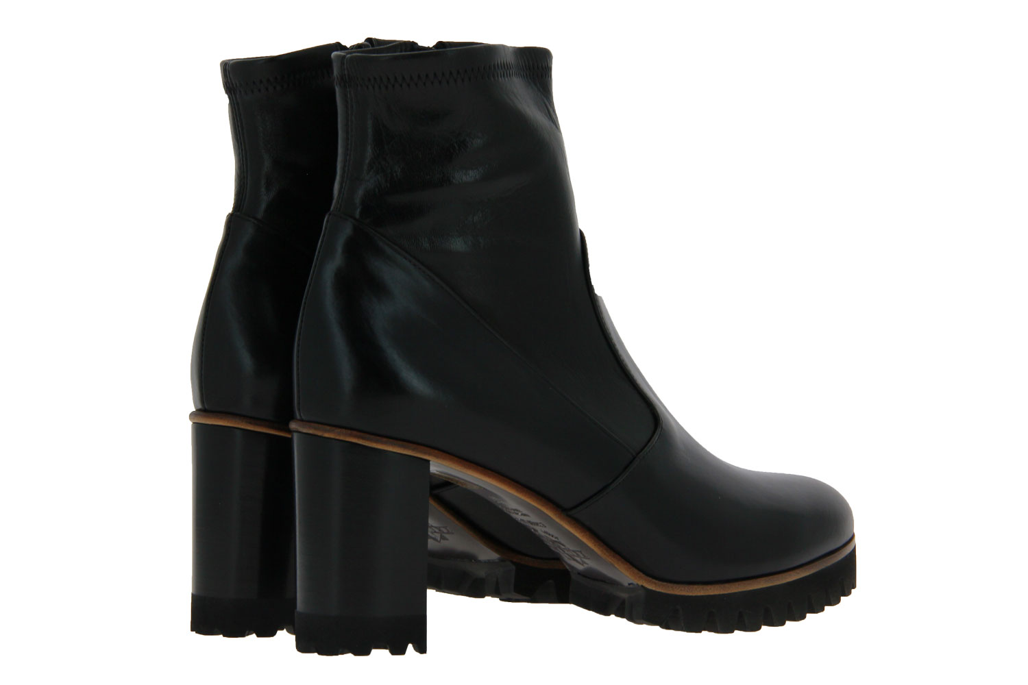 Truman's Stiefelette VITELLO NERO NAPPA STRETCH (41½)