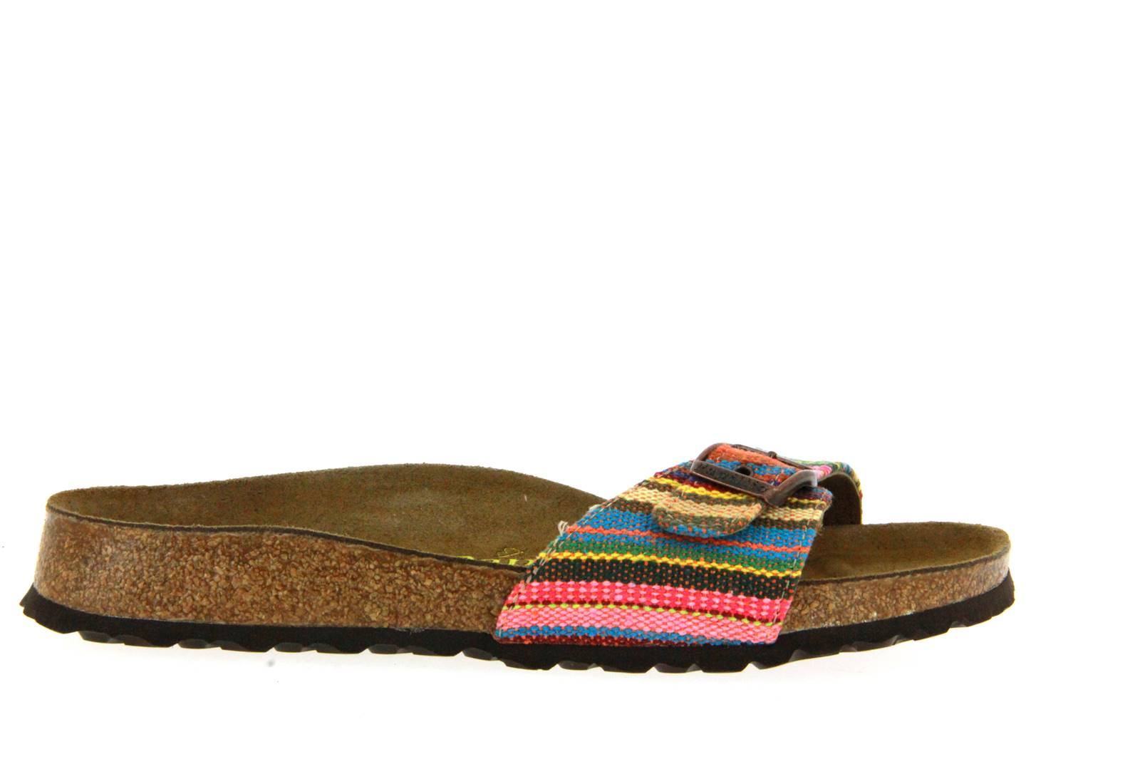 Papillio by Birkenstock Pantolette MADRID SCHMAL BOHEMIAN STRIPES PINK (41)
