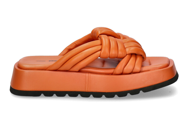 181 TAHITI Pantolette  NAPPA ARANCIO 