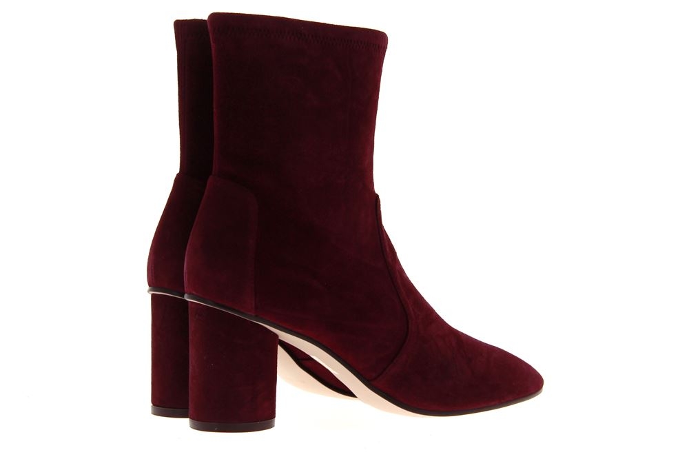 Stuart Weitzmann Stiefelette MARGOT CABERNET SUEDE (40)