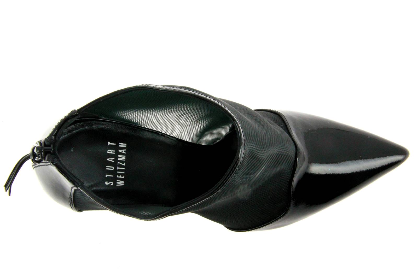 Stuart Weitzman Bootie RETE BLACK PATENT (35)