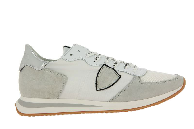 Philippe Model Sneaker TROPEZ MONDIAL BUBBLE BLANC ARGENT (44)