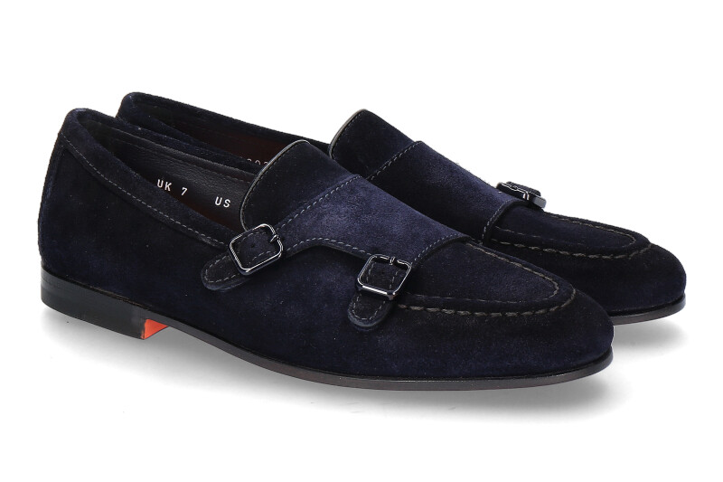 Santoni Herren-Loafer CARLOS- blau