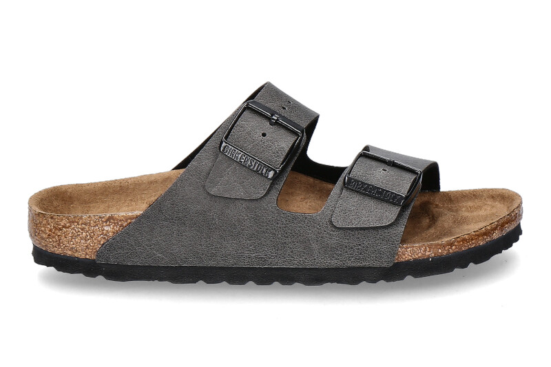 Birkenstock Pantolette ARIZONA PULL UP ANTHRACITE (37 )