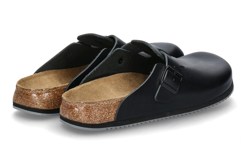 Birkenstock Herren- Clogs BOSTON BS NATURLEDER-schwarz-0060194_177000001_2