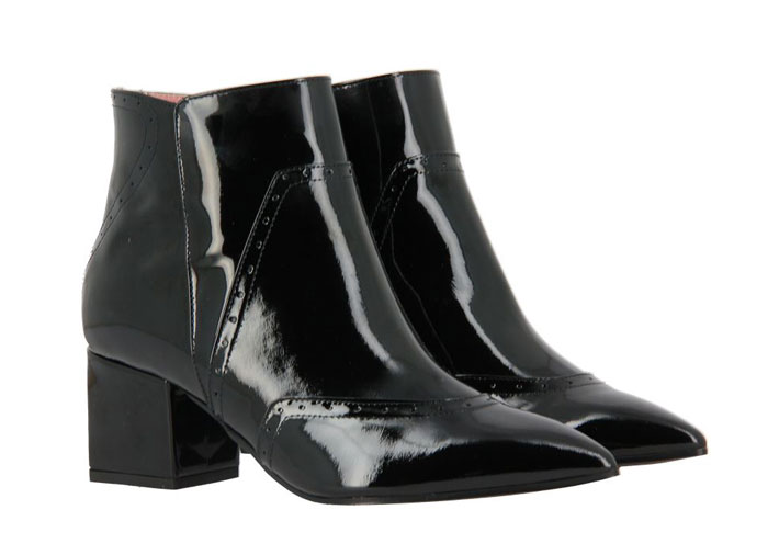 Pollini Stiefelette VERNICE NERO (40½)