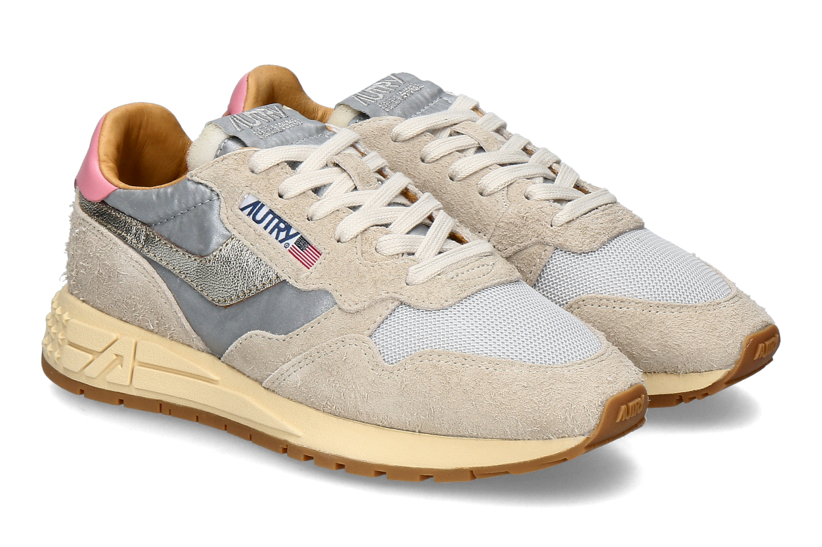 Autry Damen- Sneaker REELWIND REFLECTIVE RL06- silver/ platinum