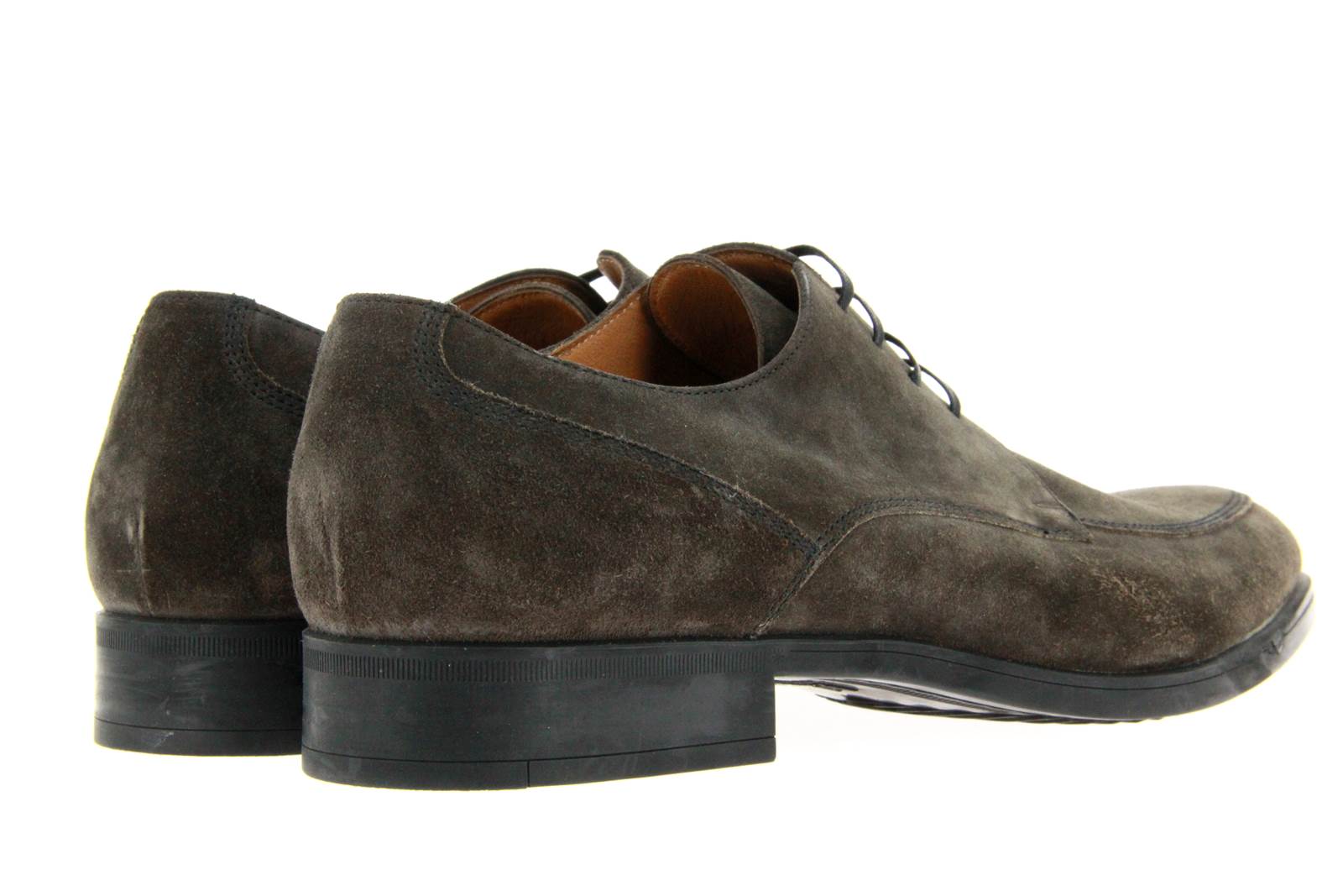 Moreschi Schnürschuh CAMOSCIO MARRONE SCURO (42)