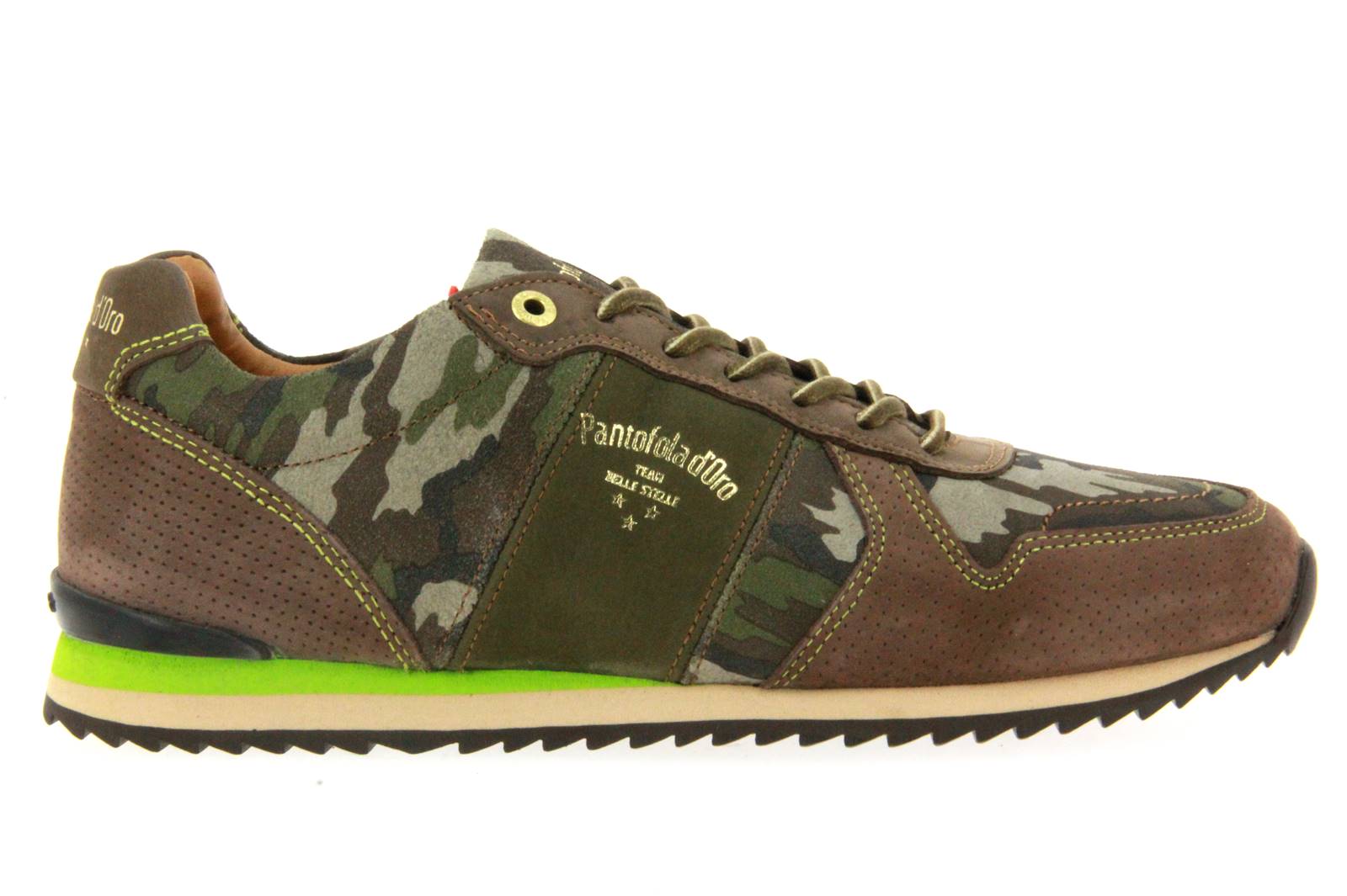 Pantofola d'Oro Sneaker TERAMO CAMOSCIO MILITARY OLIVE (41)