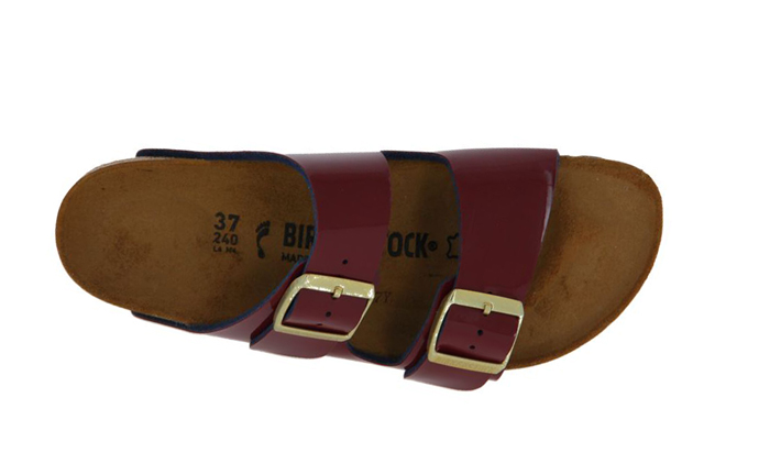 Birkenstock Pantolette ARIZONA SCHMAL WINE (38)