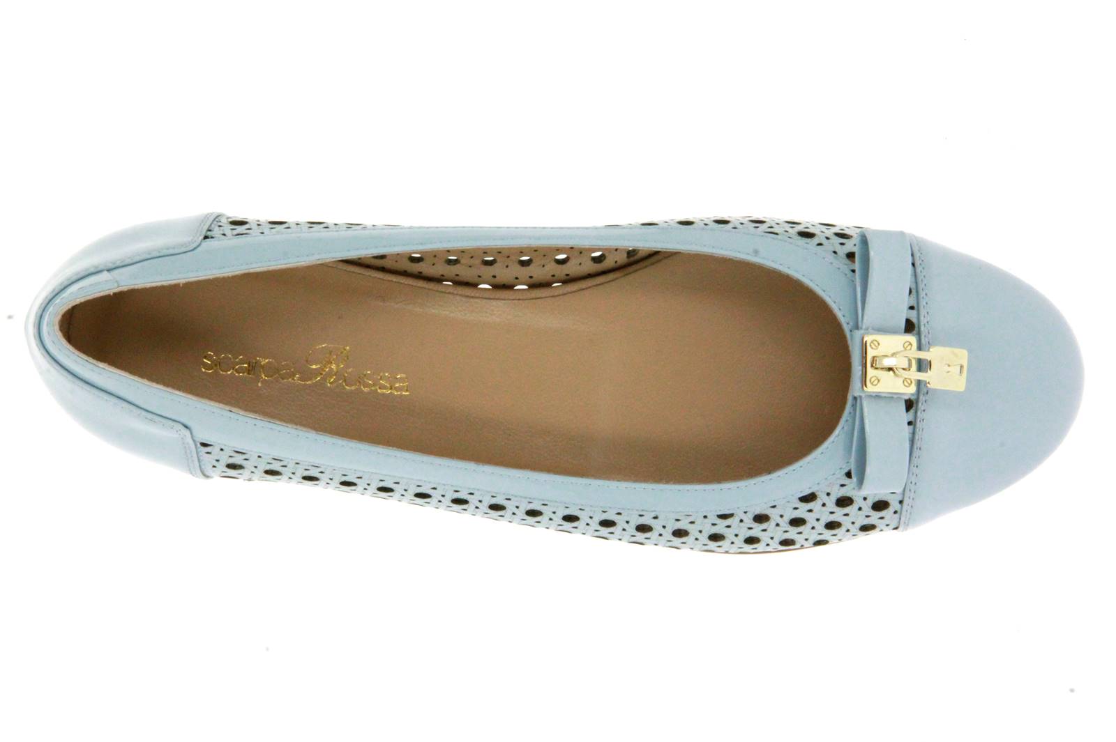 ScarpaRossa Ballerina VERNICE CELE NAPPA BLU (40½)