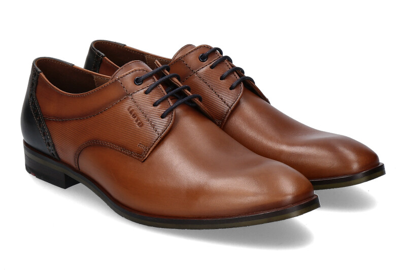 Lloyd Schnürer HIGGINS GRANADA CALF COGNAC PACIFIC (40½)