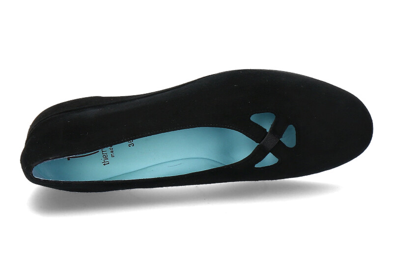 Thierry Rabotin Keilballerina ZETA CAMOSCIO NERO (42½) Thierry Rabotin Keilballerina ZETA CAMOSCIO NERO (42½)