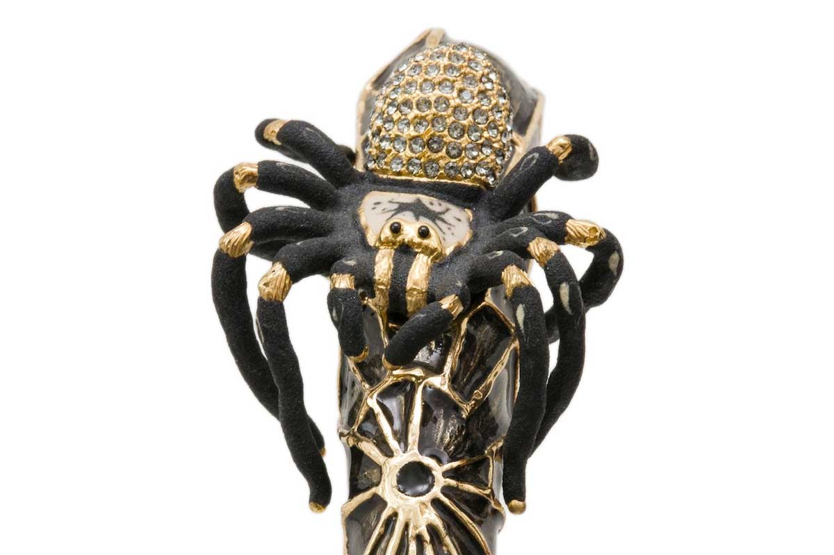 Pasotti Schuhanzieher SPIDER GOLD SWAROVSKI