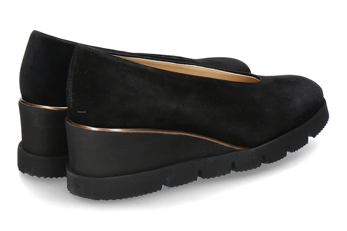 Brunate Keilpumps NABRU CAMOSCIO- nero_222000262_2