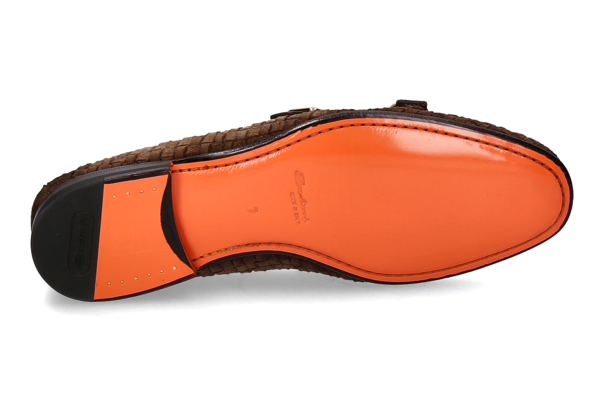 Santoni Herren- Monk SCACCO- braun_142300079_4